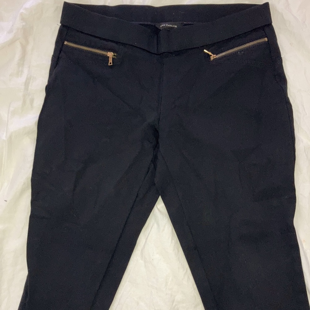 Ann Taylor size medium black dress pants.